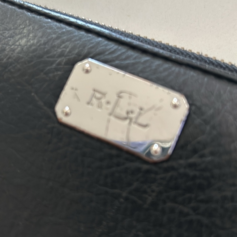Lauren Ralph Lauren Zip-Around Leather Wallet - Picture 2 of 9
